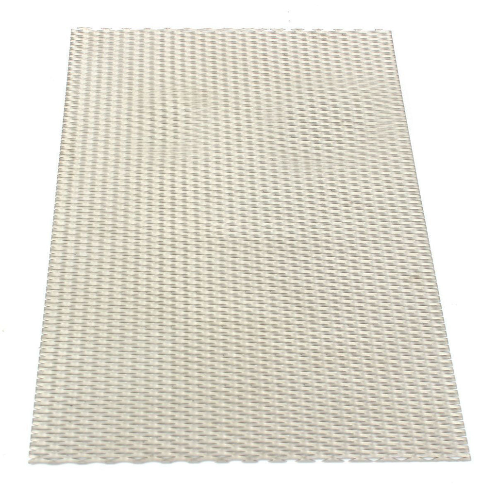 AU Stock Titanium Grade Mesh Perforated Diamond Holes Plate Expanded 300x200mm