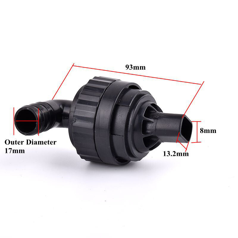Fish Tank Rotating Water Outlet Overflow Area Water Outlet Fish Tank Nozzle 20mm