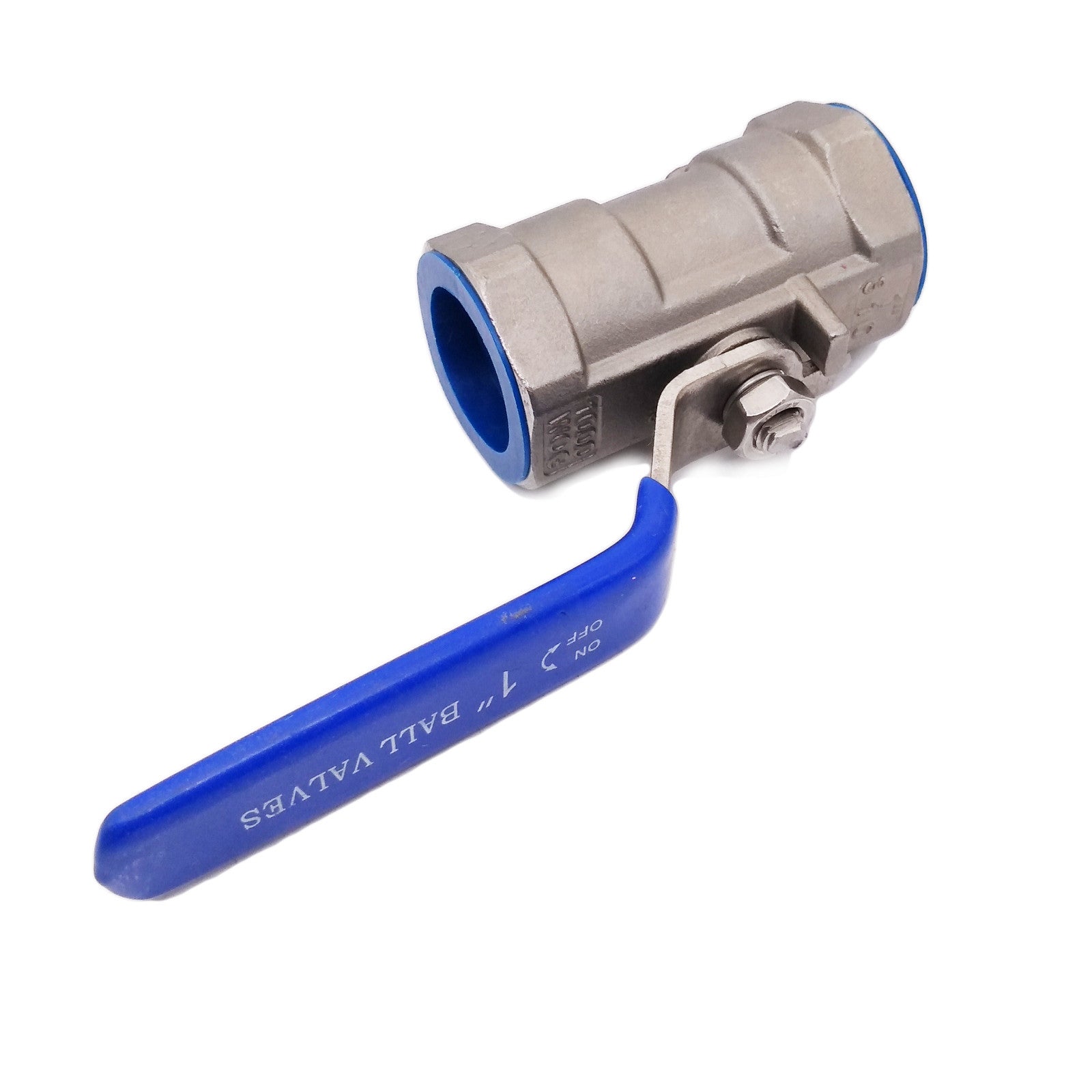 US Stock 1" NPT Female 1-Piece 316 Stainless Steel Prot Ball Valve WOG1000