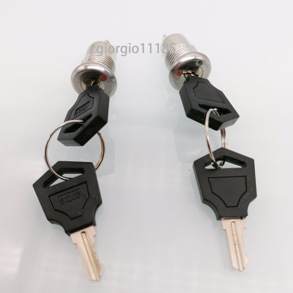 AU Stock 2pcs Key Switch ON/OFF Lock Switch Two Keys Ignition Function