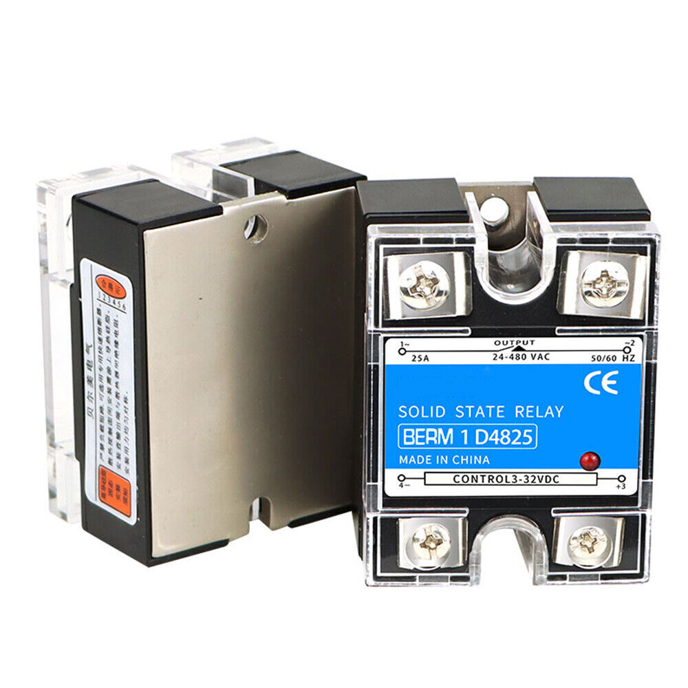 AU Stock Solid State Relay Input DC 3-32V to Output AC 24-480V Single-phase 80A