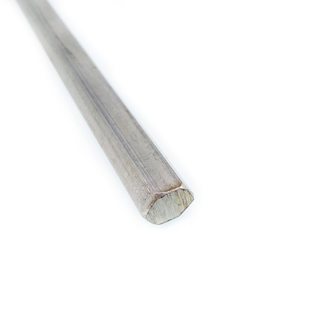 US Stock 0.3937"(10mm) ±10% 12" 304 Stainless Steel Hexagonal Hex Bar Rod Shaft