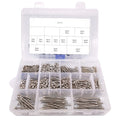420x M3 Socket Head Cap Screws SS Steel Allen Socket Nuts Washers Assortment Kit