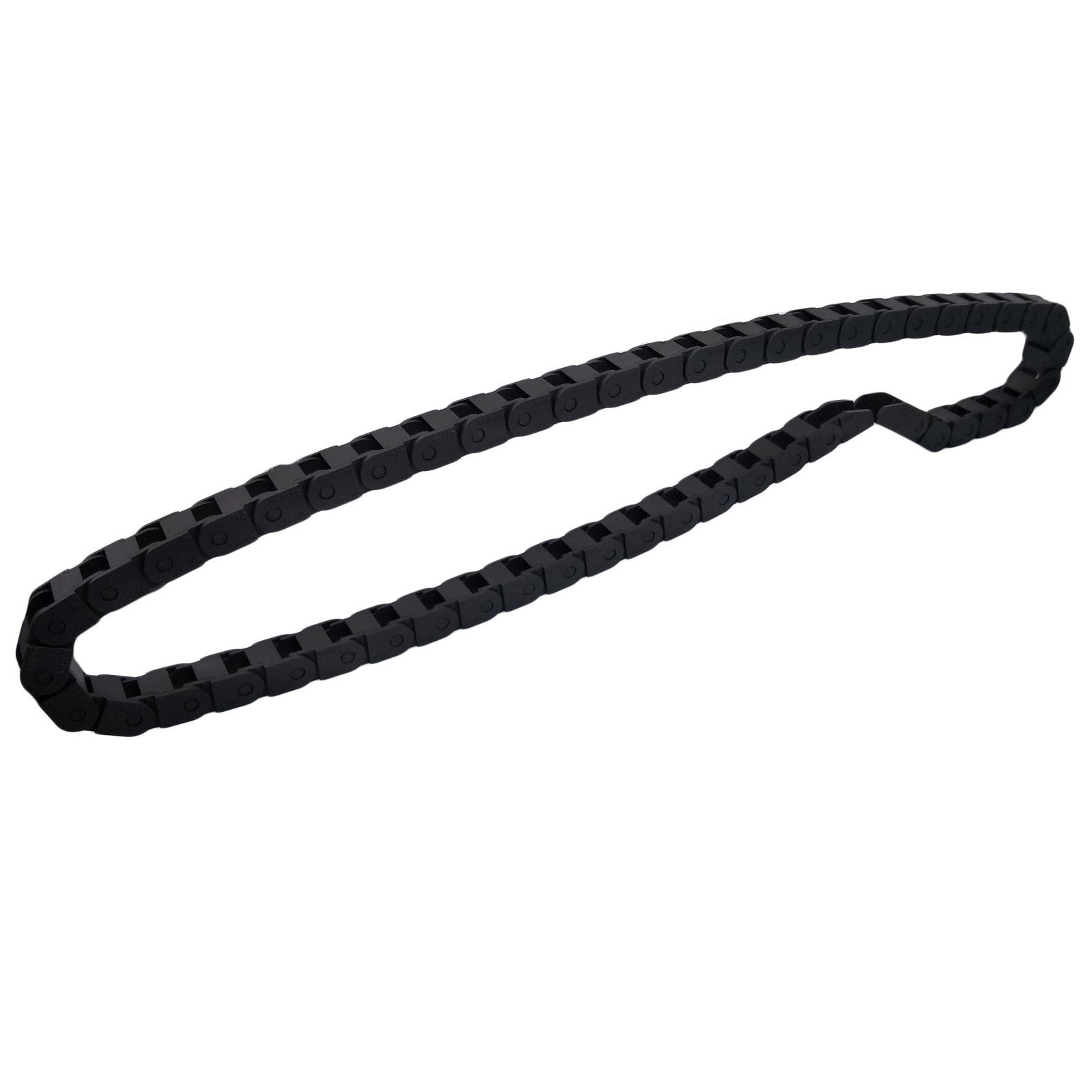 AU Stock 2M 2000mm Black Long Nylon Cable Drag Chain Wire Carrier 10 x 10mm