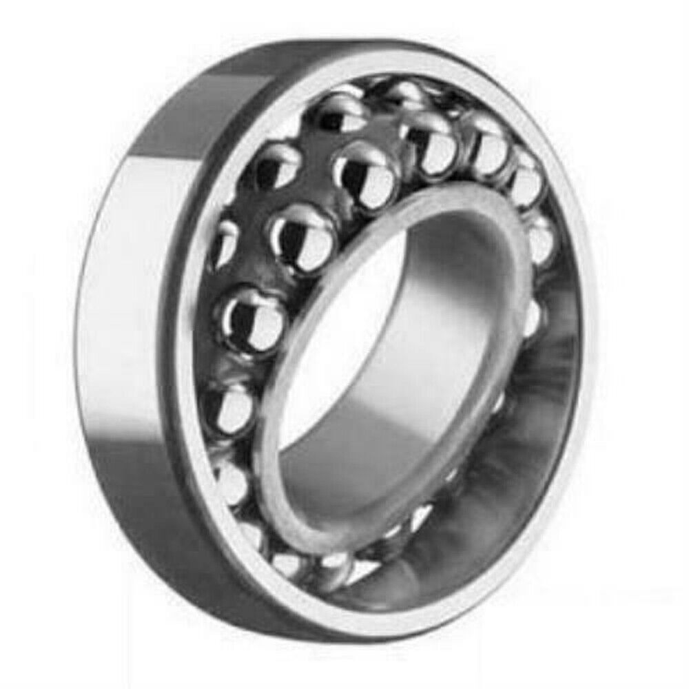 1pc 2205rs 25x52x18mm Self Aligning Ball Bearing Double Row Bearing Steel