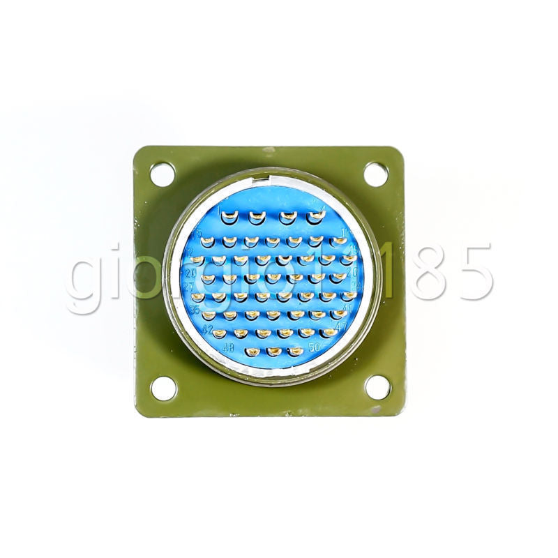 AU Stock  Military 50-Pin Male Female Circular Connector Y2M-50TK/ZJ YP36-50