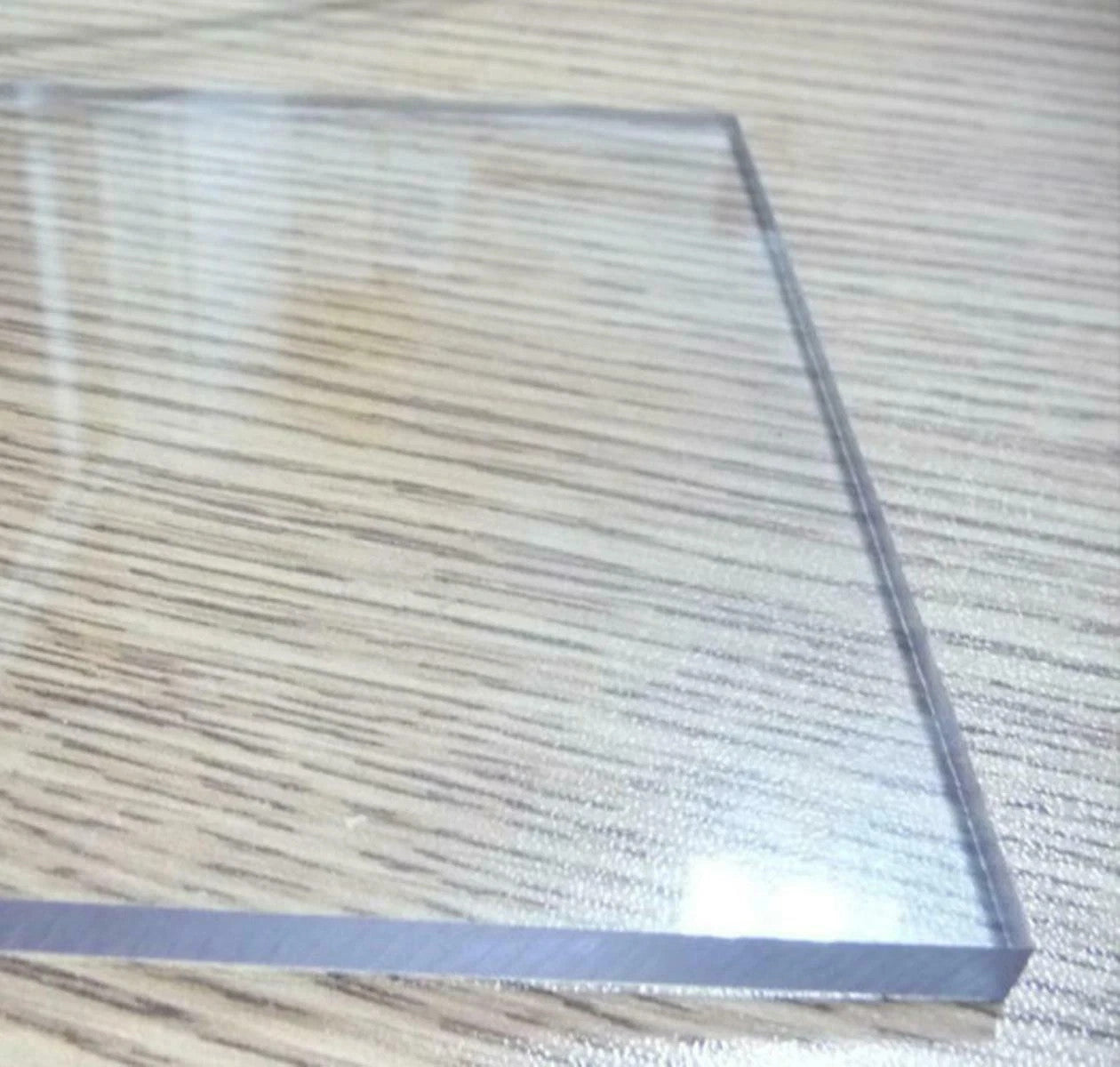 US Stock 2pc 2mm ±10% x 200mm(7.8") x 200mm(7.8") Clear Polycarbonate PC Sheet