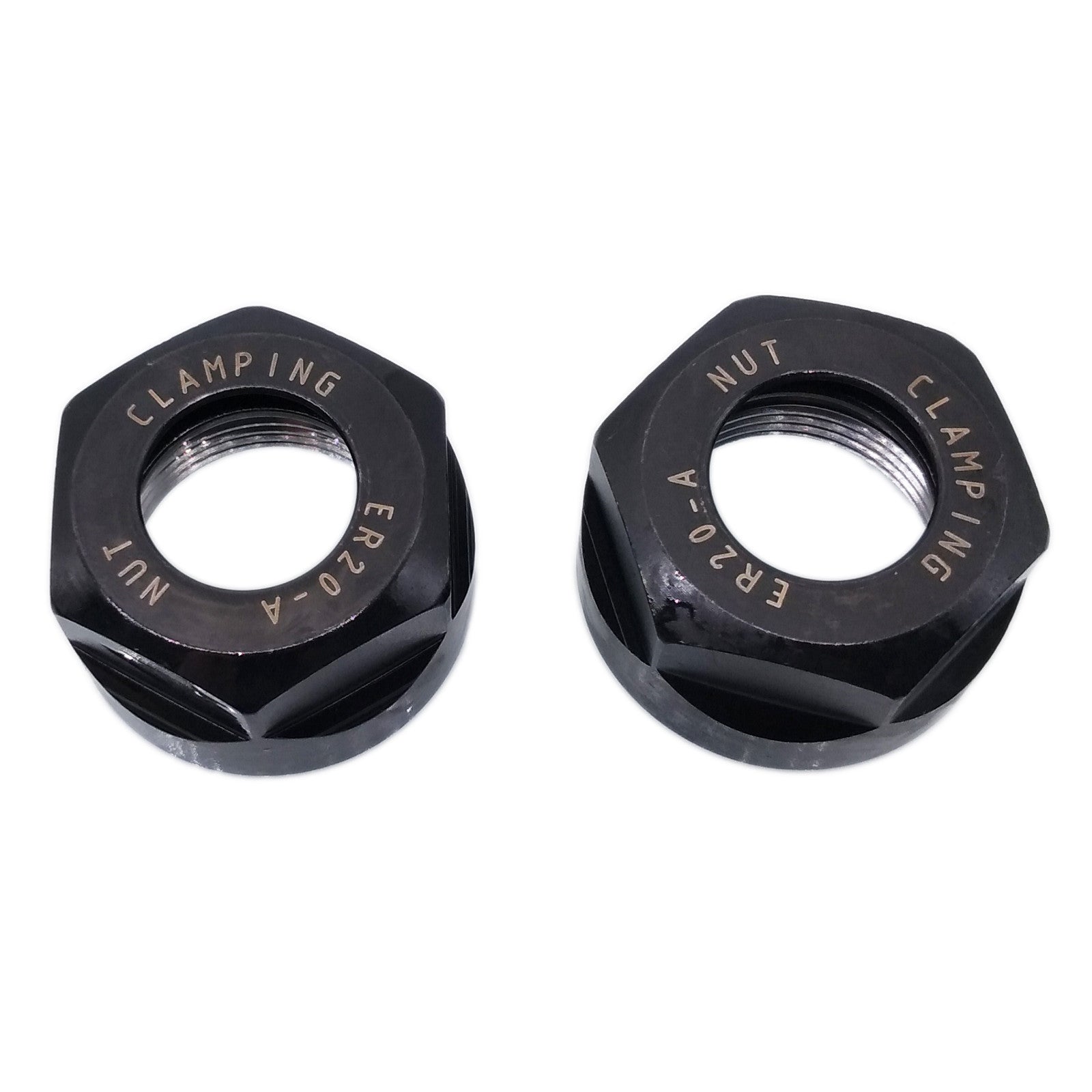 US Stock 2pcs ER20 Collet Clamping Nuts for CNC Milling Chuck Holder Lathe