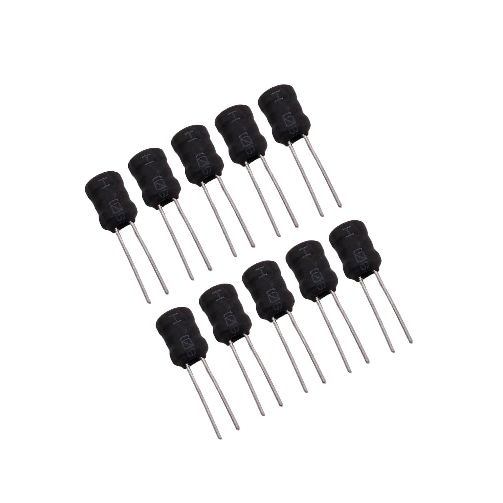 US Stock 10pcs 10mH 103 Inductor Choke Radial Lead Power Inductor 6mm x 8mm
