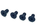 US Stock 50pc M3 x 6mm Grade 10.9 Flat Countersunk Hex Socket Bolts Screws Black