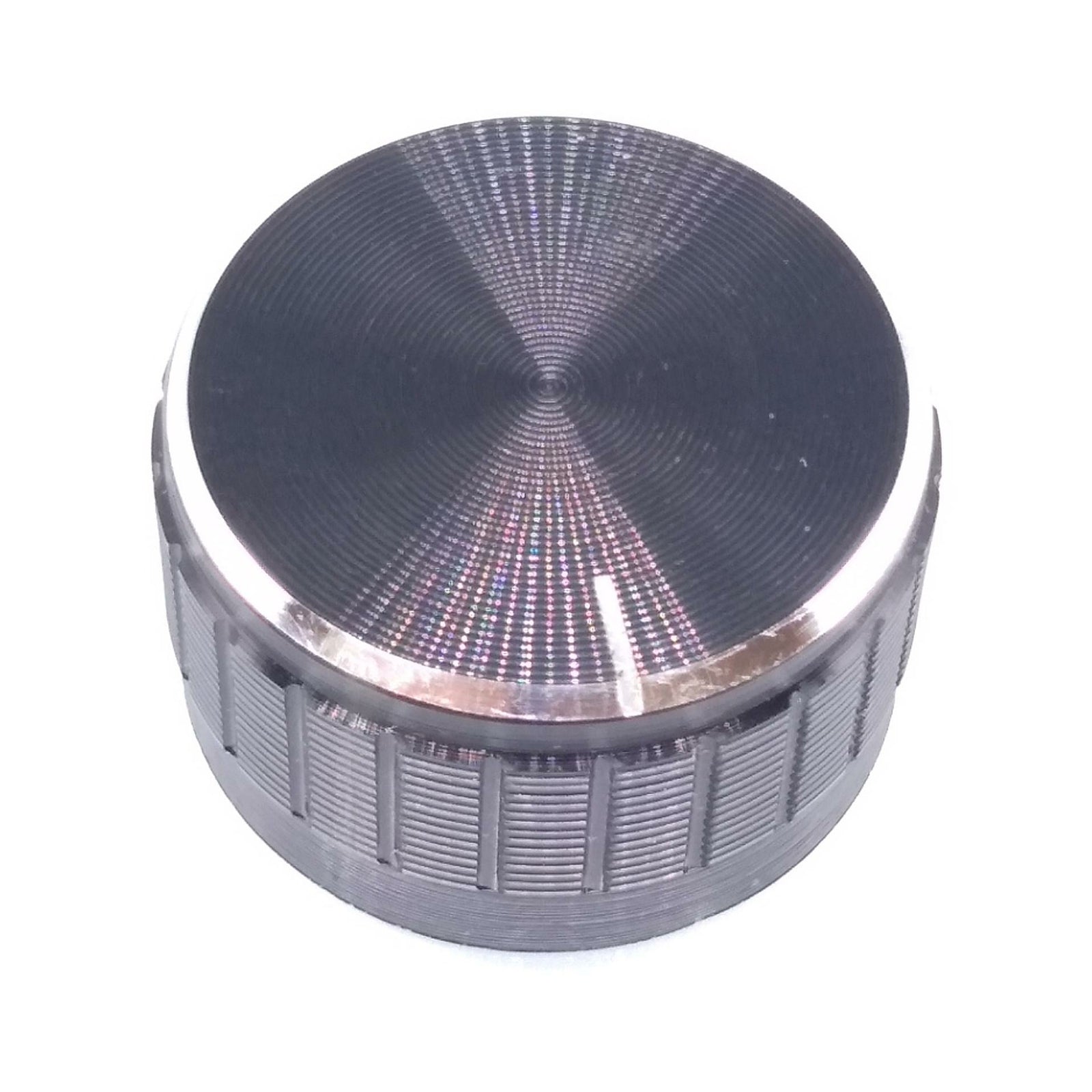 10pcs Black Aluminum Volume Control Knob Amplifier Wheel 30*17mm D-Shaft