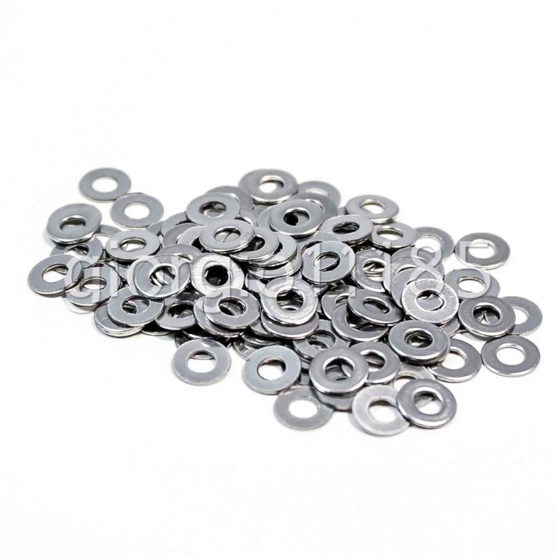 AU Stock 100pcs M3 3mm 304 Stainless Steel Metric Flat Washer Washers