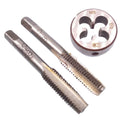 HSS M8 x 1.25mm Taper & Plug Tap & M8 x 1.25mm Die Metric Thread Right Hand