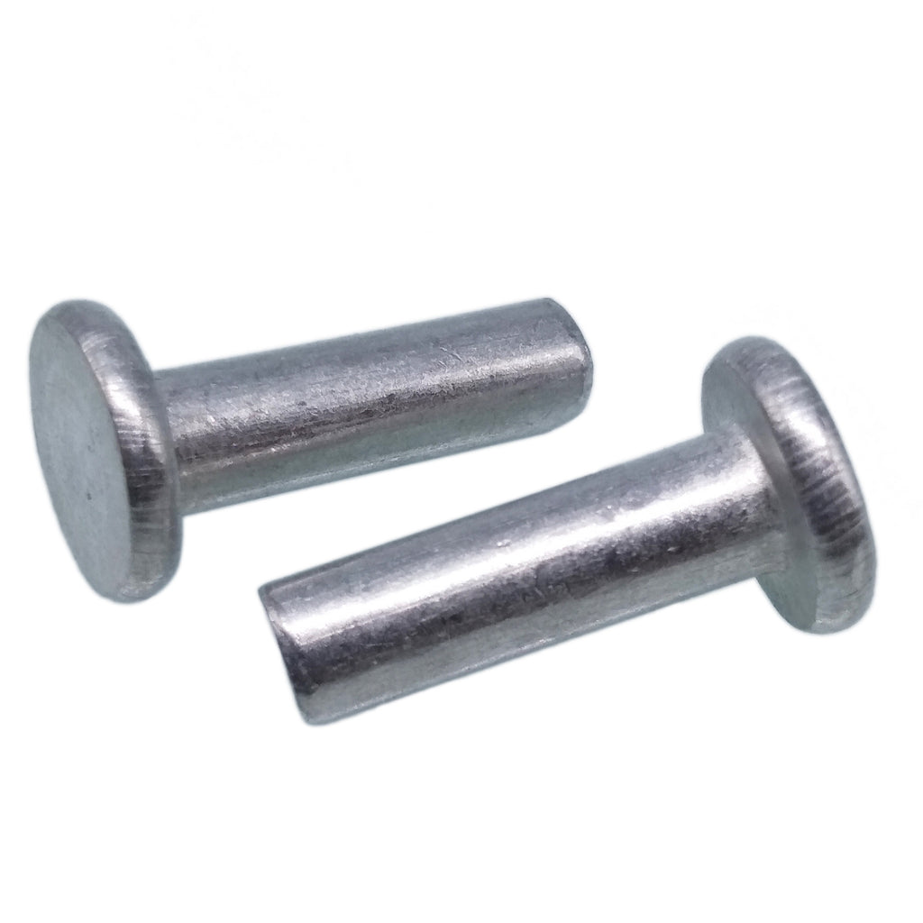US Stock 100x 5mm Dia 16mm Shank CSK Flat Countersunk Head Aluminum Solid Rivets