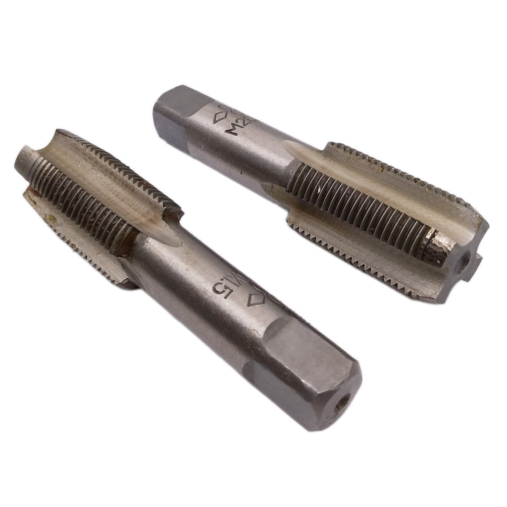AU Stock HSS 20mmx1.5 Metric Taper & Plug Tap Right Hand Thread M20x1.5mm Pitch