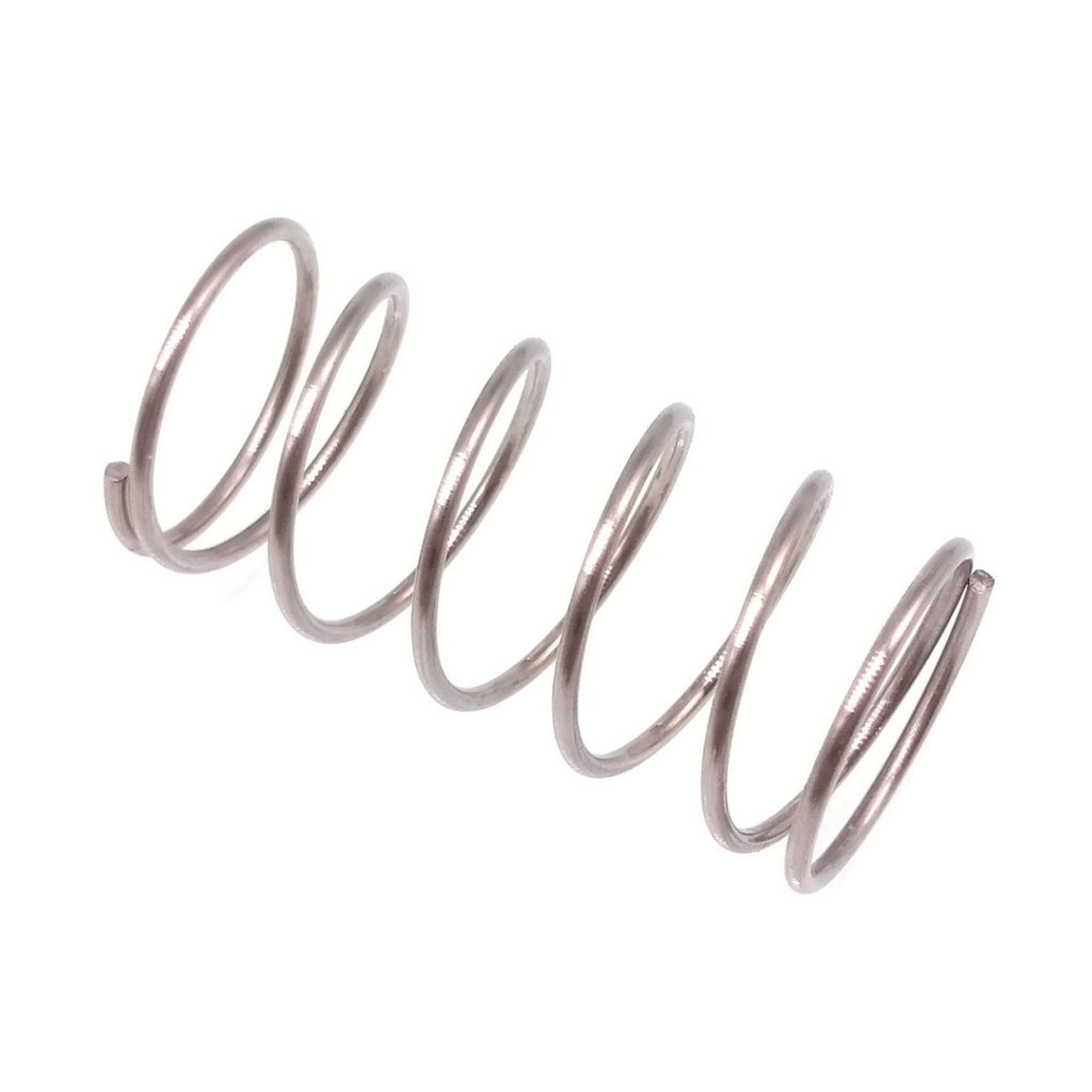 10x 0.8mm Wire Dia Stainless Steel Compression Spring Pressure OD 12mm Length 25