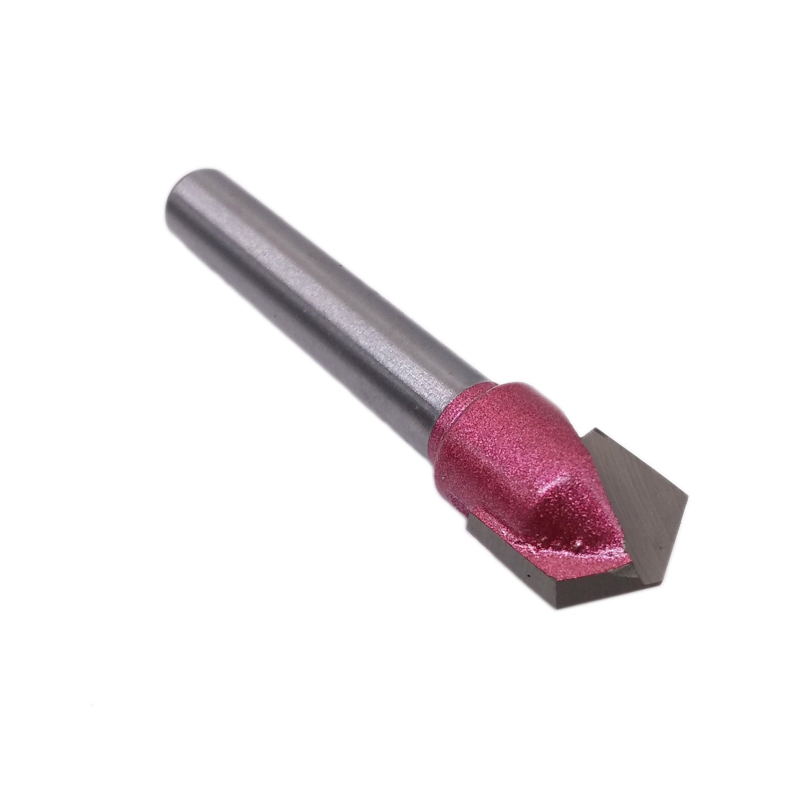 US Stock 3D 120 Degree Router End Mill Engraving V Groove Bit 6x10mm 2V610120