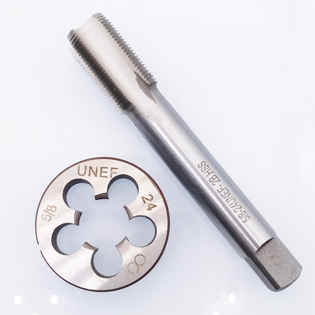 US Stock HSS 5/8-24 UNEF Tap & 5/8-24 UNEF Die Right Hand