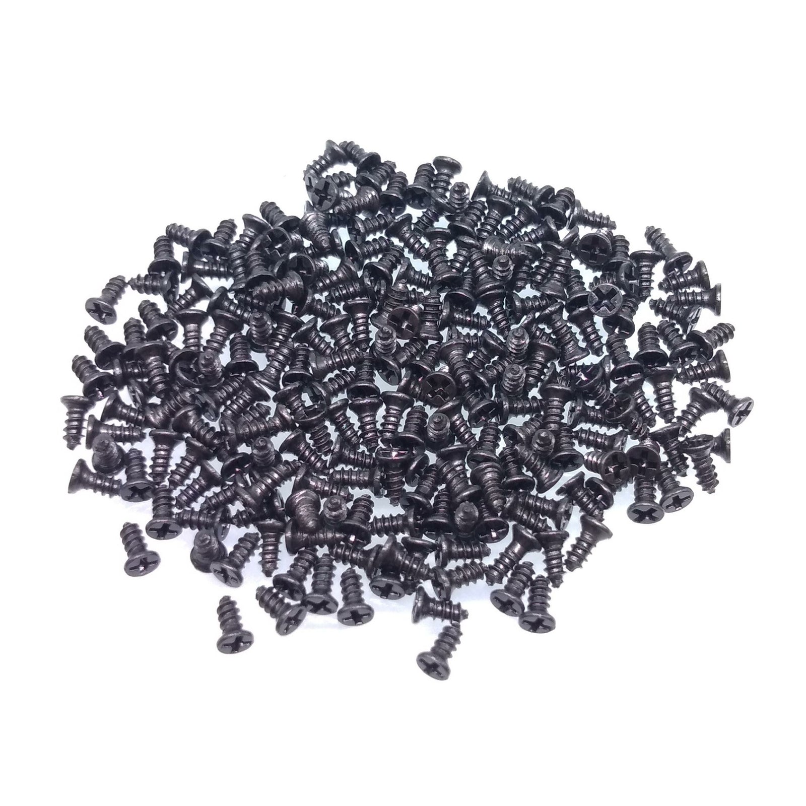 1000pcs M1.2 x 3mm Phillips Flat Head Small Self Tapping Screws