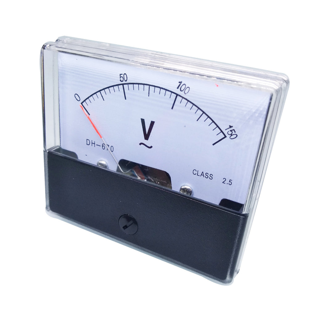 AU Stock Analog Panel Volt Voltage Meter Voltmeter Gauge DH-670 0-150V AC