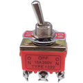 AU Stock ON-OFF-ON DPDT 6 Pin Terminals Latching Toggle Switch 1322 AC 250V 15A