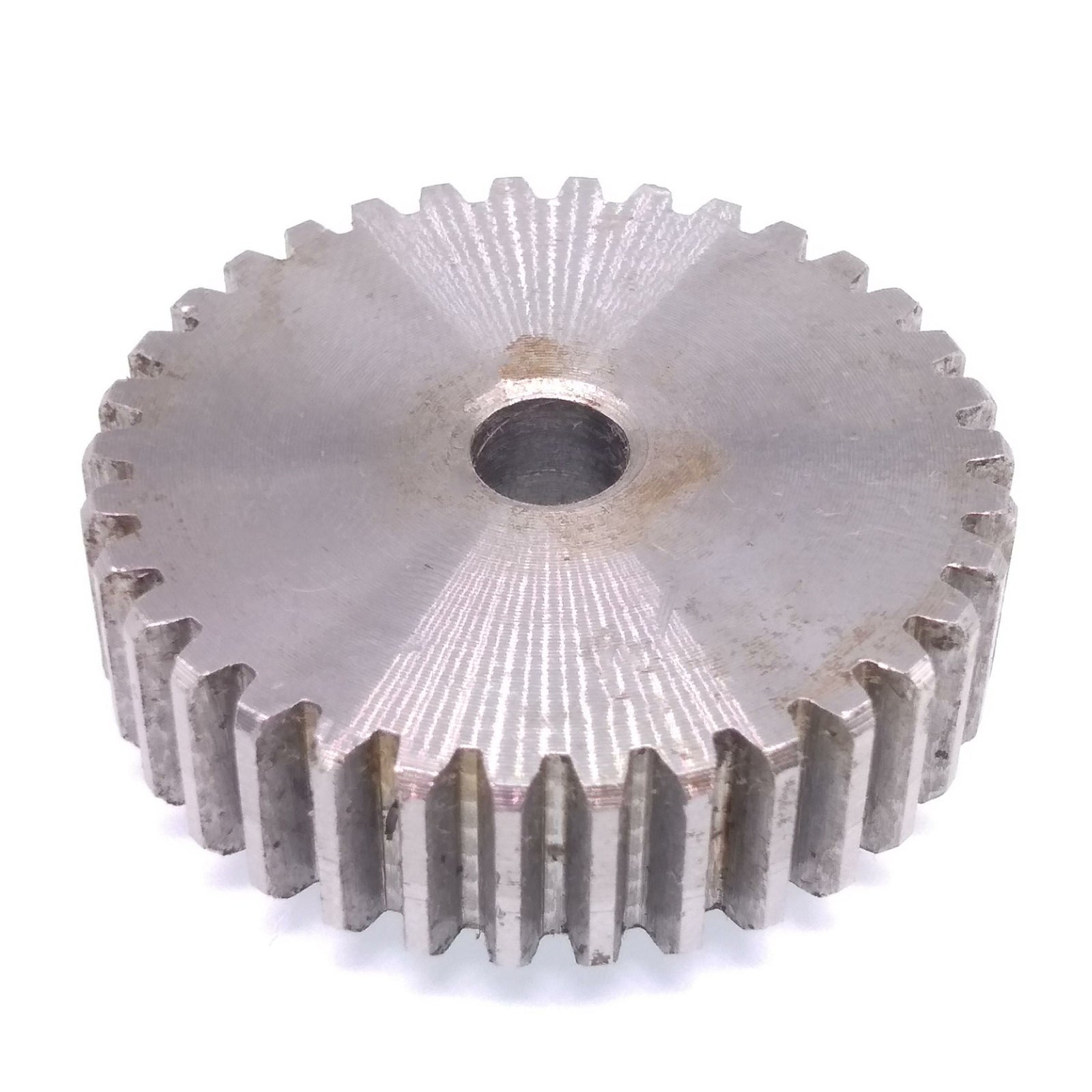 2pcs 1 Mod 32T Spur Gear 45# Steel Motor Pinion Gear Thickness 10mm