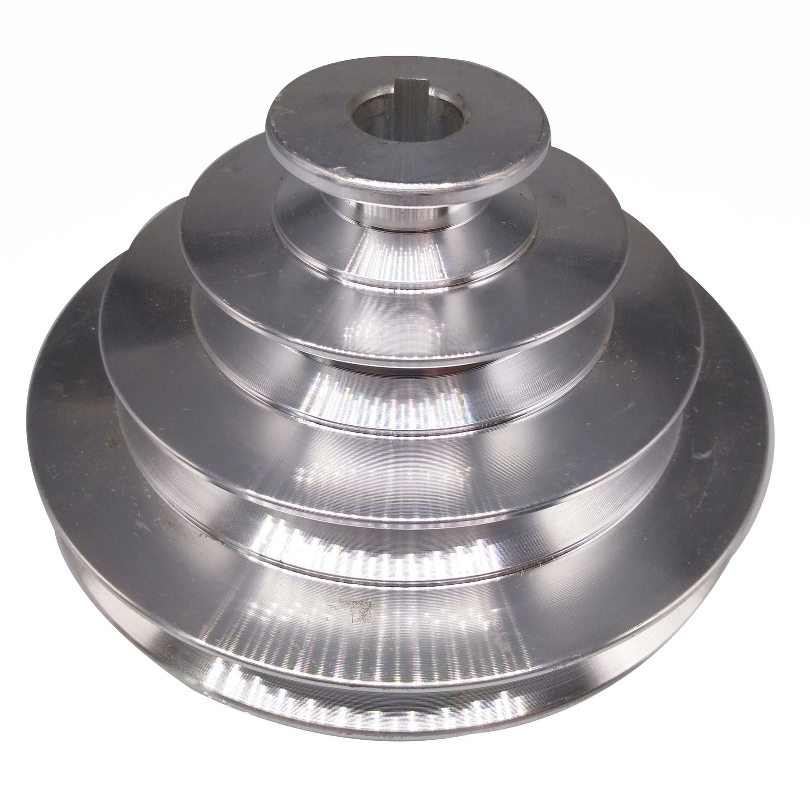 16mm Bore 4 Step A Type V-Belt Pagoda Pulley Belt Outter Dia 40-130mm