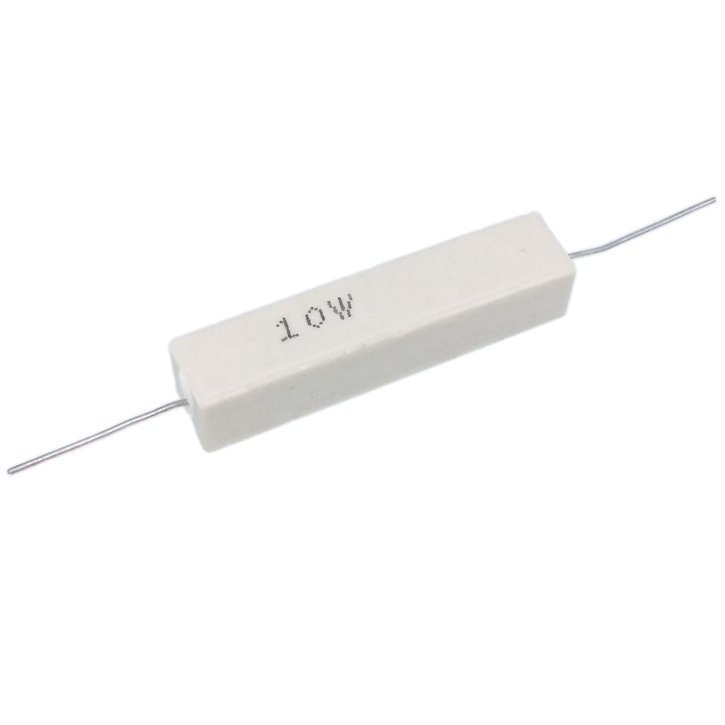 AU Stock 5pcs 25 ohm 25ΩJ 10 watt Axial Ceramic Cement Power Resistor 10W