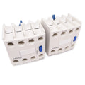 US Stock 2pcs Auxiliary Contact Block Fits LADN22 2NO/2NC Use For LC1D