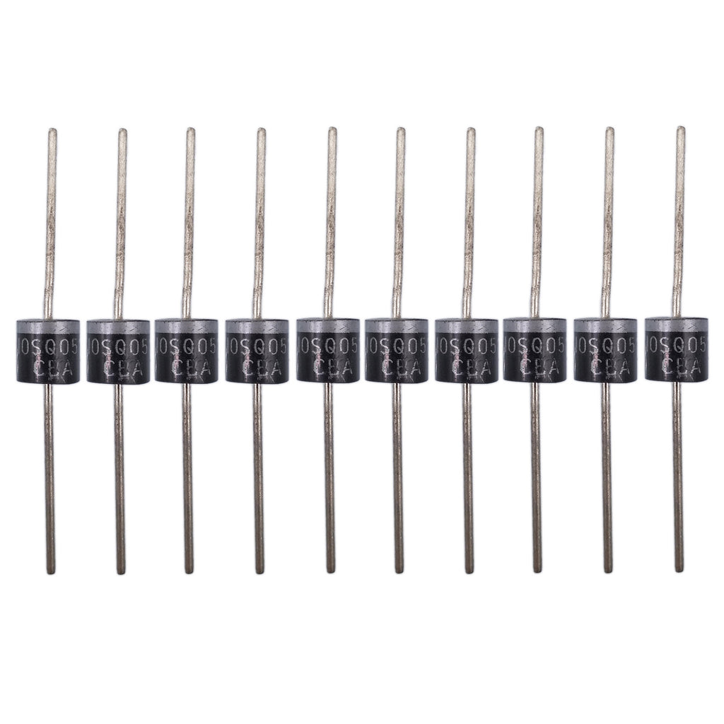US Stock 10pcs 10SQ050 10A 50V R-6 Schottky Rectifiers Diode