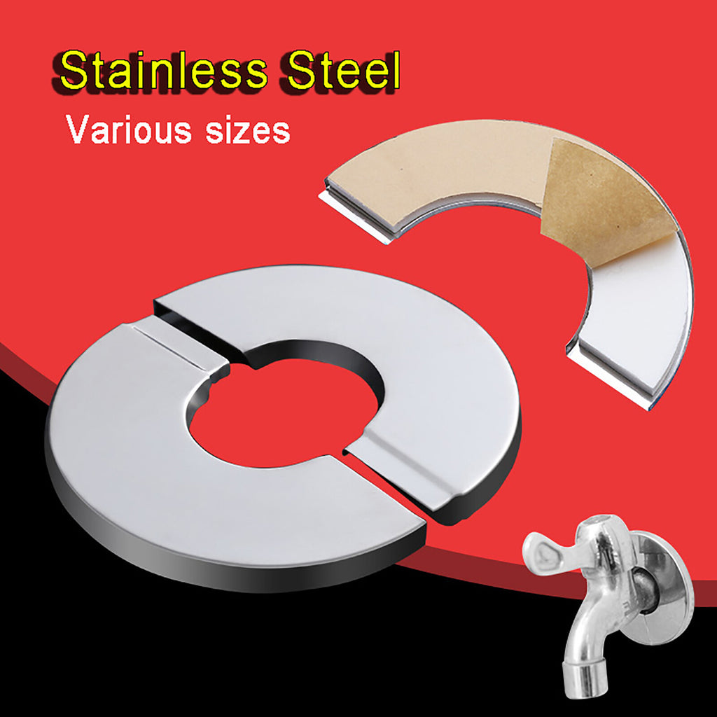60mm Stainless steel cover rosette faucet tap cover panel can be divided