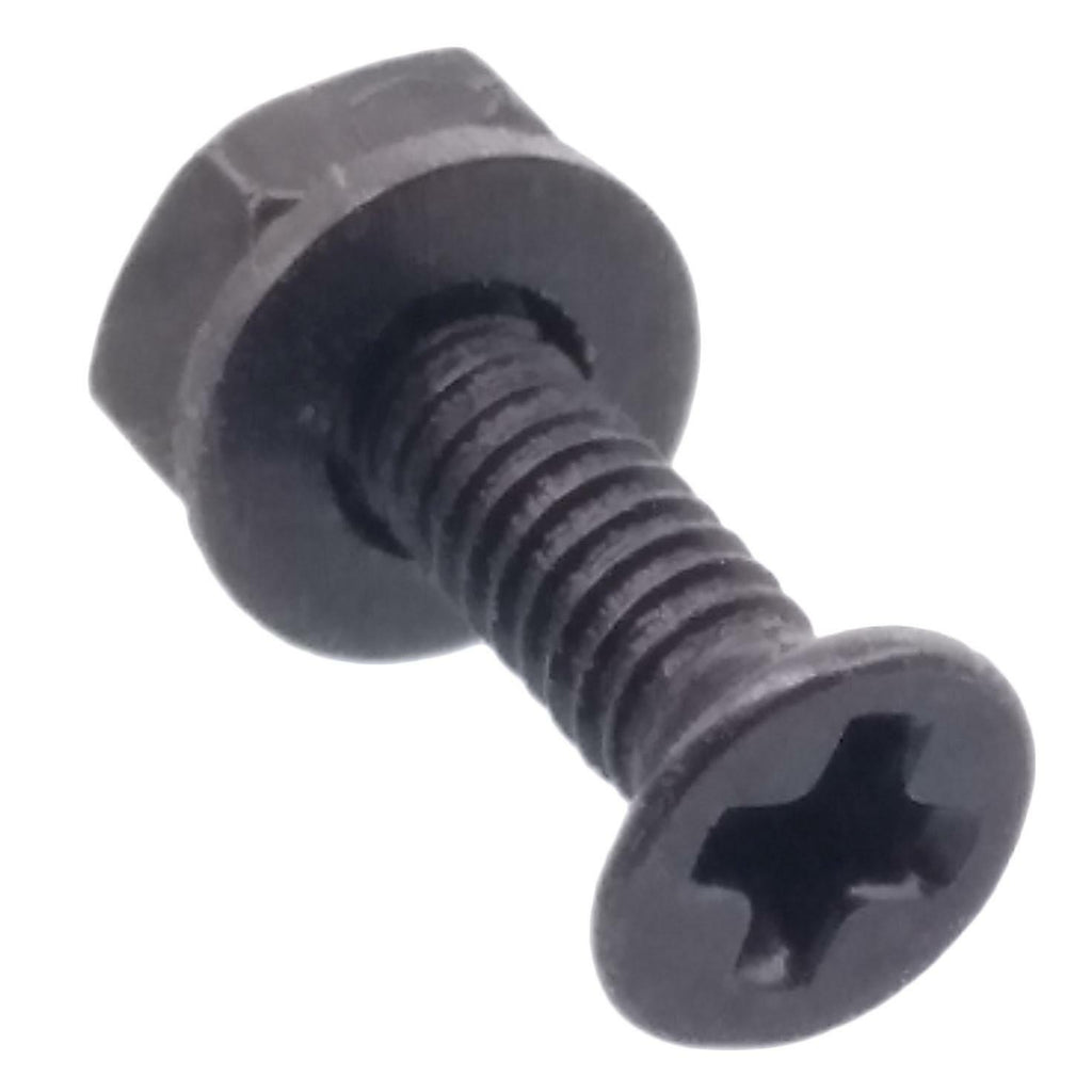 500pcs M2 x 8mm Flat Head Black Screws with Nuts Washers
