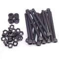 50x M5 x 60mm Socket Head Cap Screws Alloy Steel Allen Socket Drive Nuts Washers
