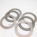 2pc AXK5578 Thrust Needle Roller Bearing With Two Washers 55 x 78 x 3mm