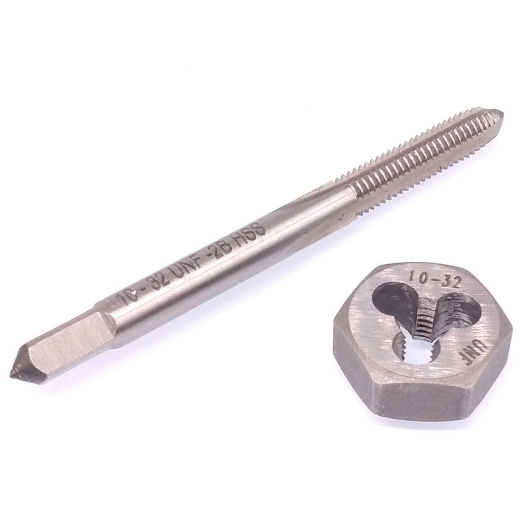 US Stock HSS 10-32 Tap & 10-32 Hexagon Die Thread Right Hand Set