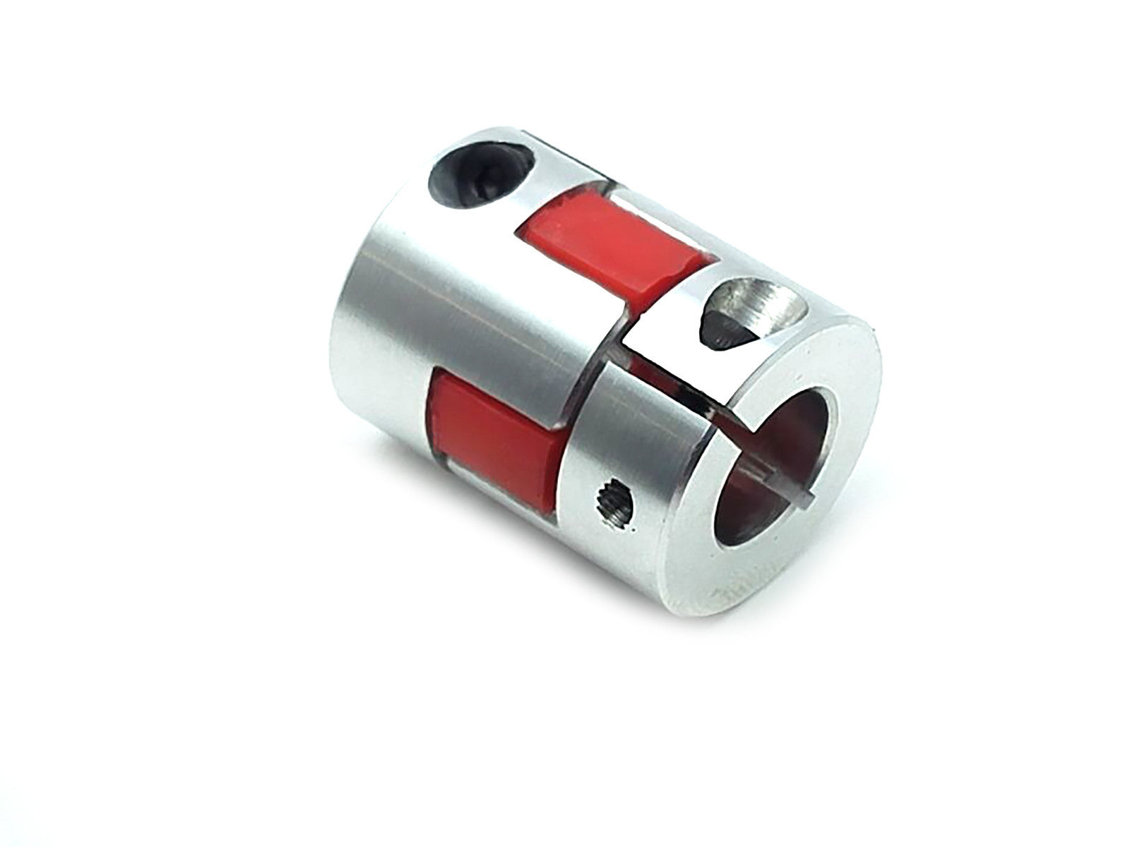 US Stock 12mm x 12.7mm 1/2" Flexible Plum Coupling Shaft Coupler Connect D25 L30