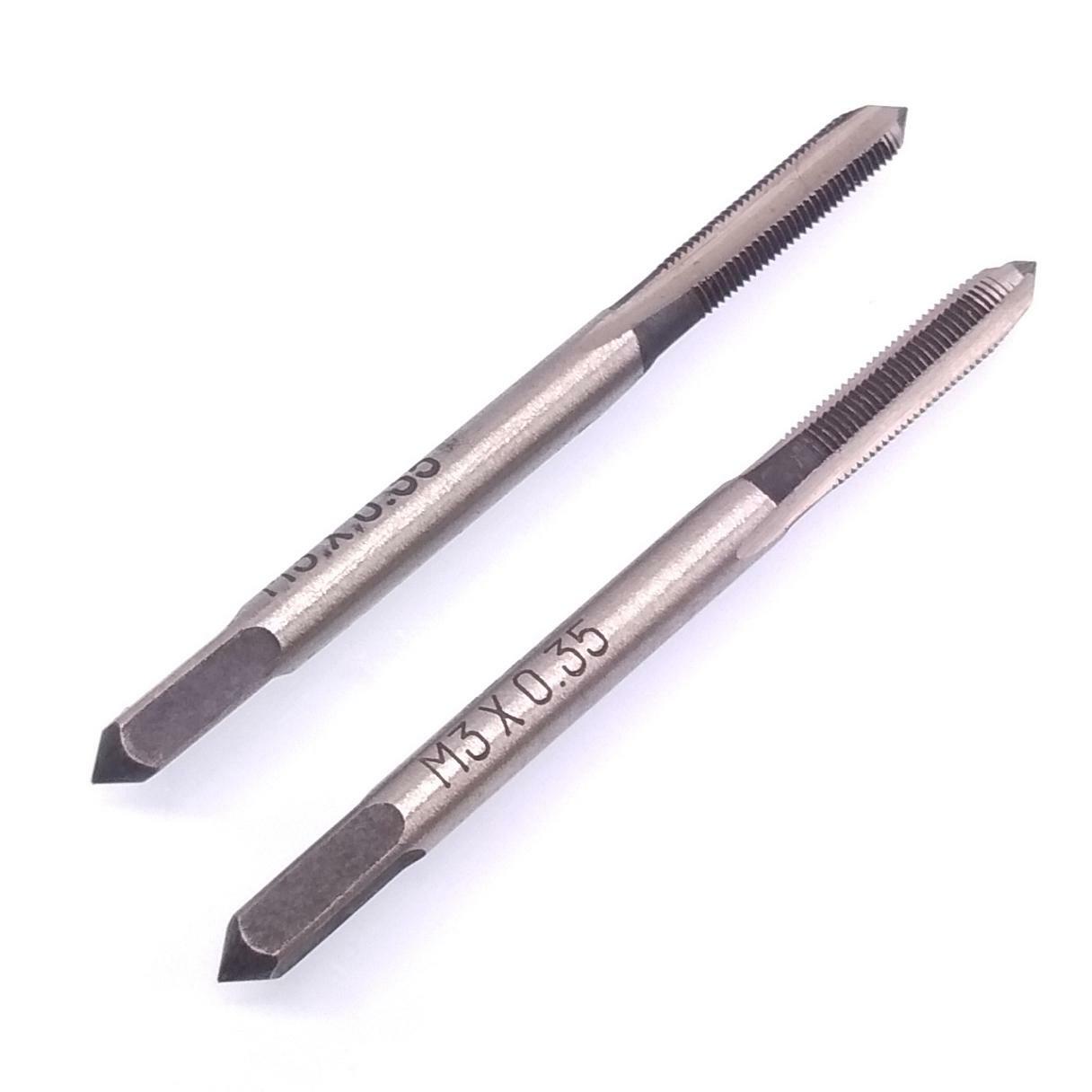 HSS M3 x 0.35mm Taper & Plug Tap & M3 x 0.35mm Die Metric Thread Right Hand