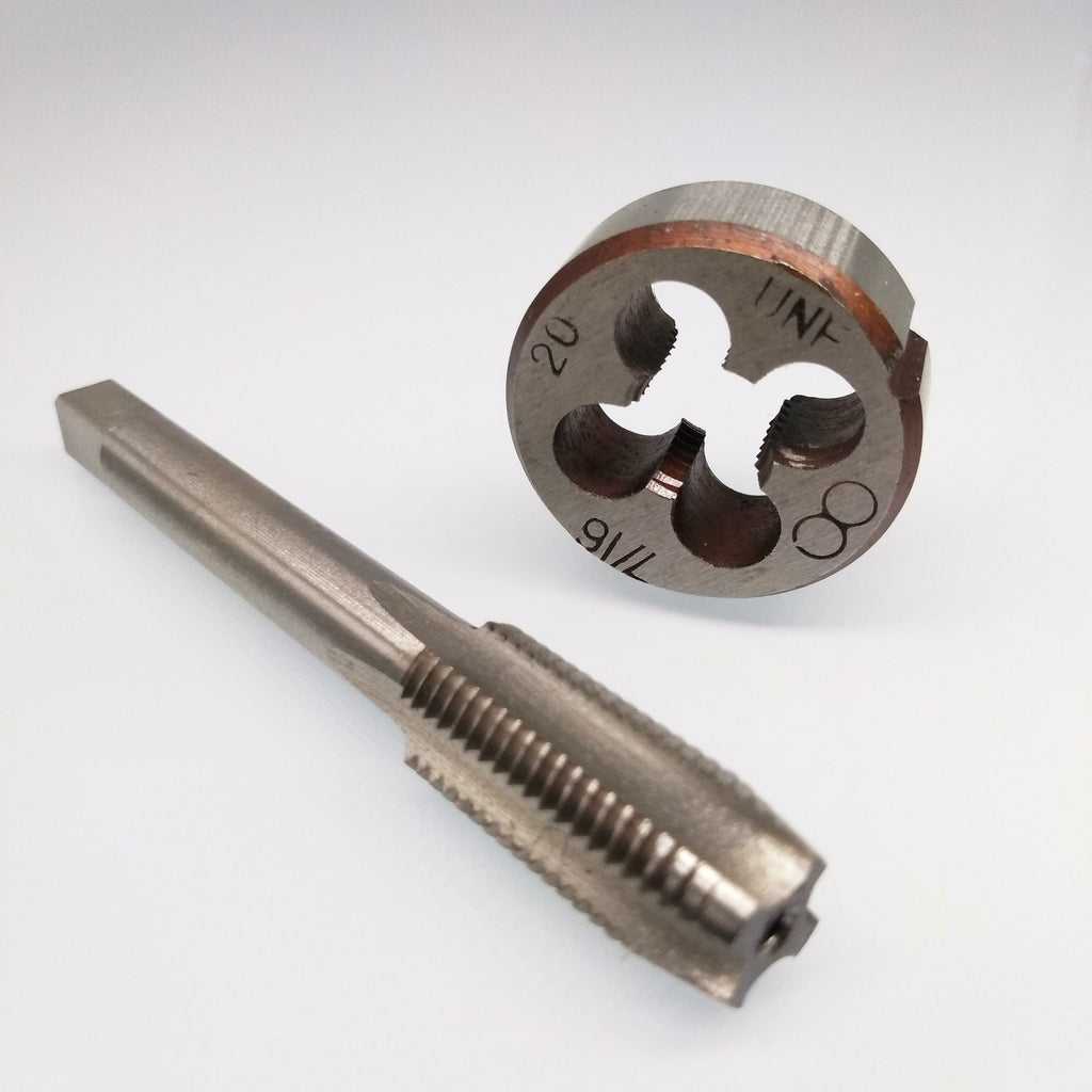 US Stock HSS 7/16-20 Tap & 7/16-20 Die Right Hand