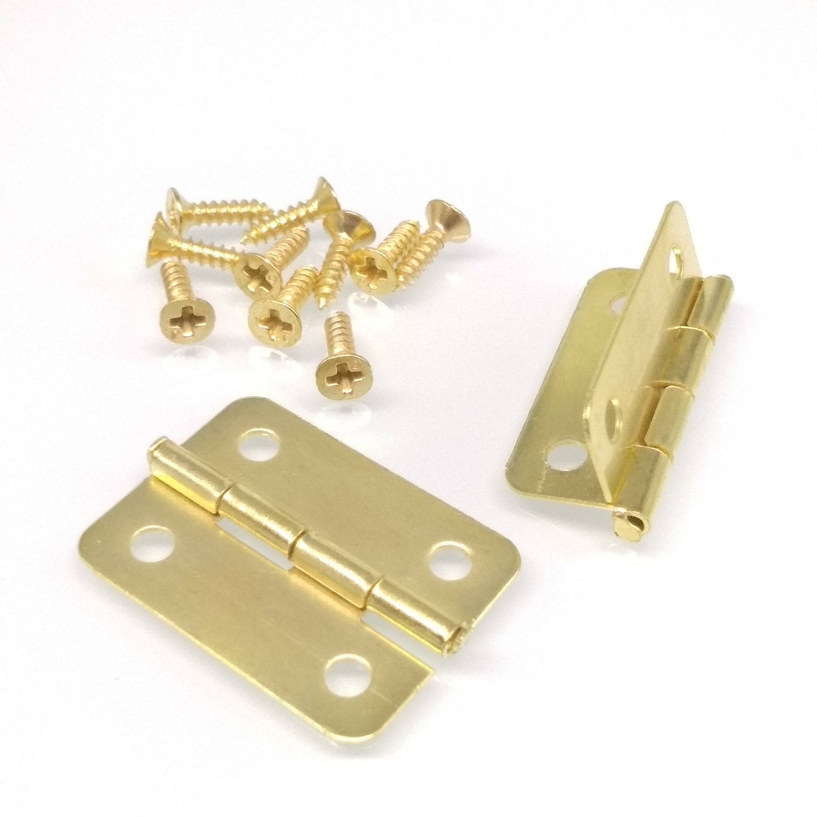 US Stock 50x Mini Jewelry Chest Gift Wine Music Box Dollhouse Cabinet Door Hinge