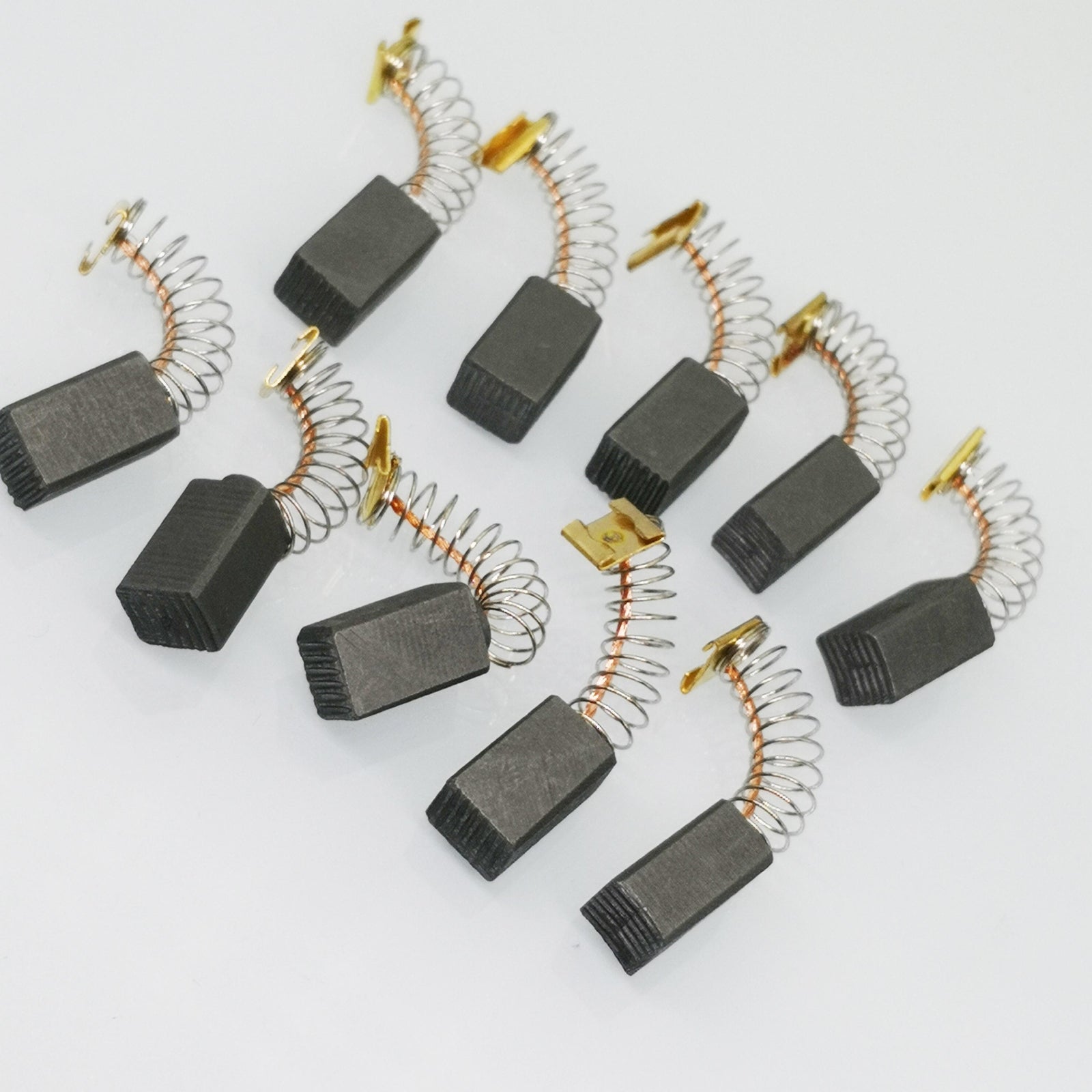 US Stock 10pcs 6.5 x 7.5 x 13.5mm Carbon Brushes Motor Brush Set Replacement #41