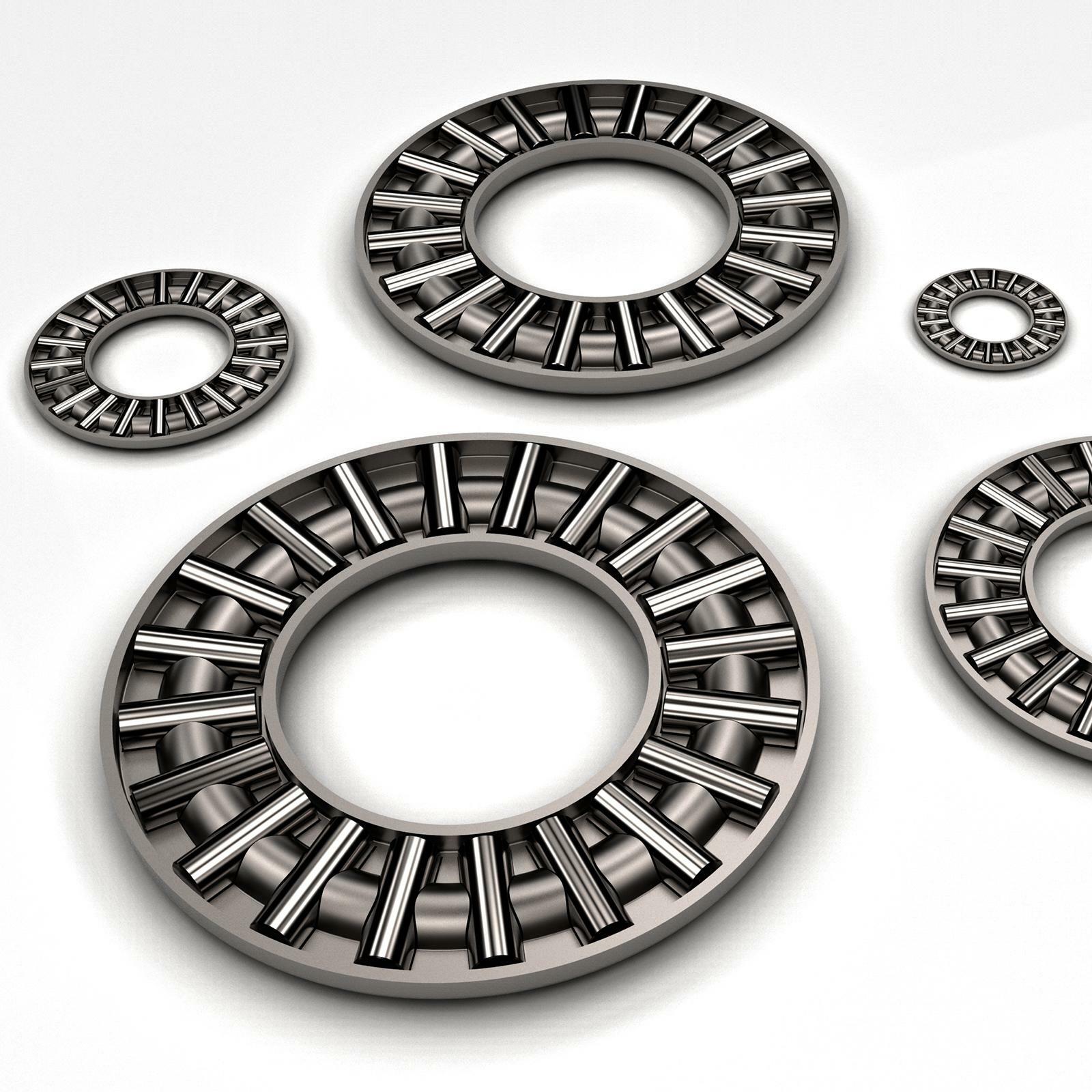 TC1018+2TRA Needle Roller Thrust Bearings with Washers 5/8"x1-1/8"x5/64"