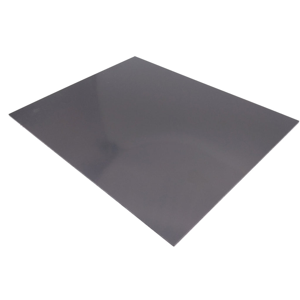 AU Stock  2pcs 2mm x 7.87" x 9.84" Black ABS Styrene Plastic Flat Sheet Plate