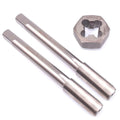 HSS M8 x 0.5mm Taper & Plug Tap & M8x0.5mm Hexagon Die Metric Thread Right Hand