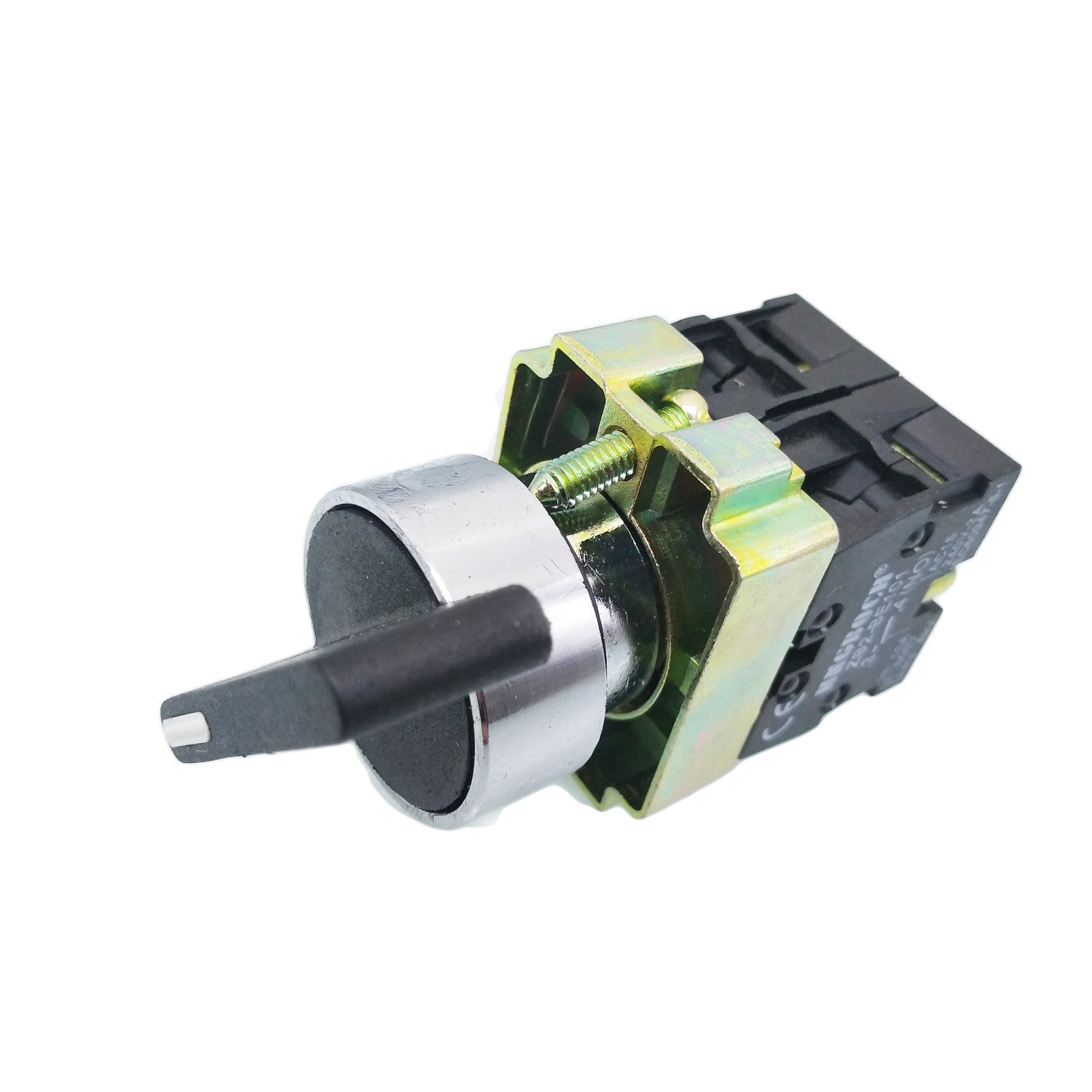 US Stock 2pcs XB2-BJ33 ON-OFF-ON 3-Position 2NO Latching Rotary Selector Switch