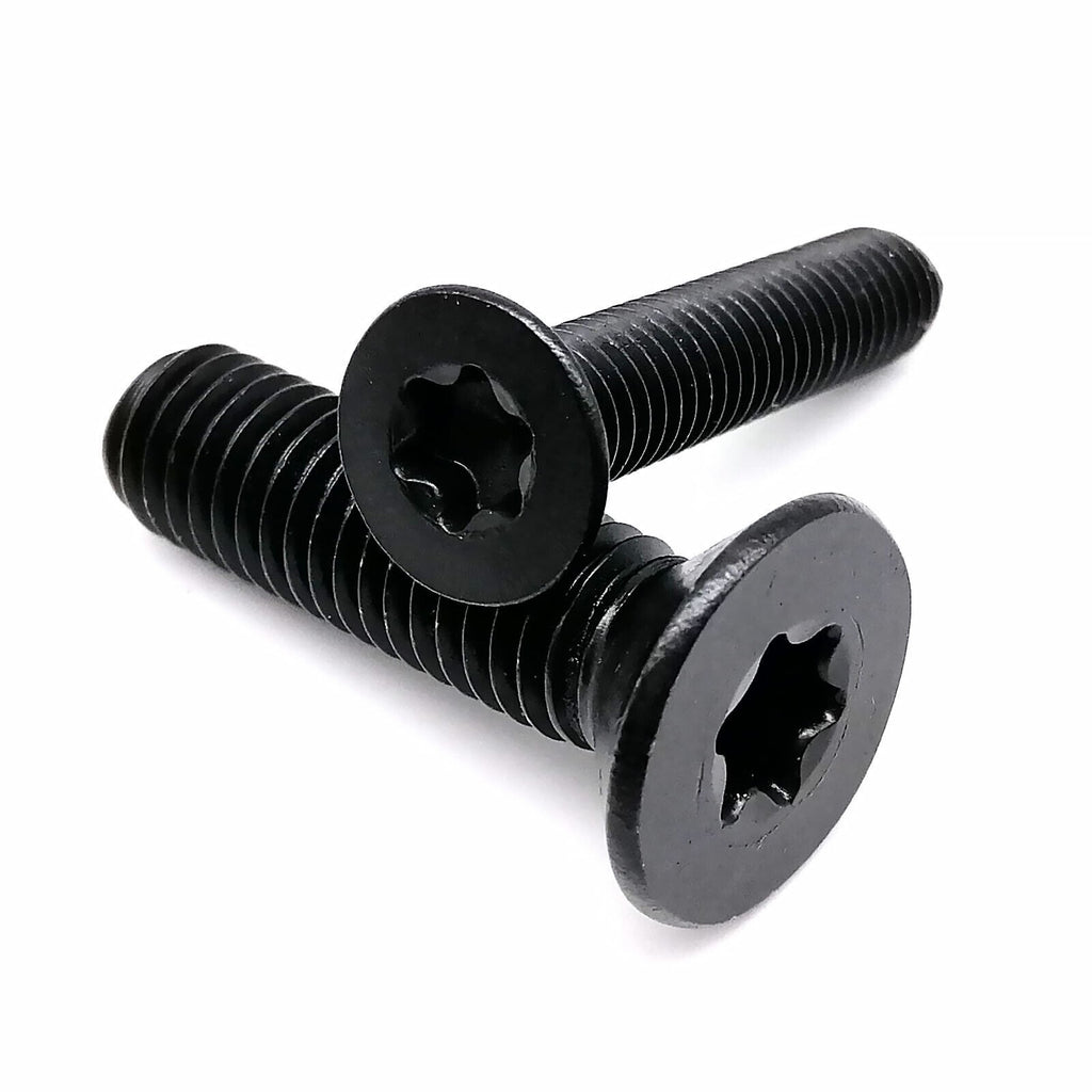M2-M4 Black A2 304 Stainless Steel Torx Flat Countersunk Head Screw Bolt Set Kit