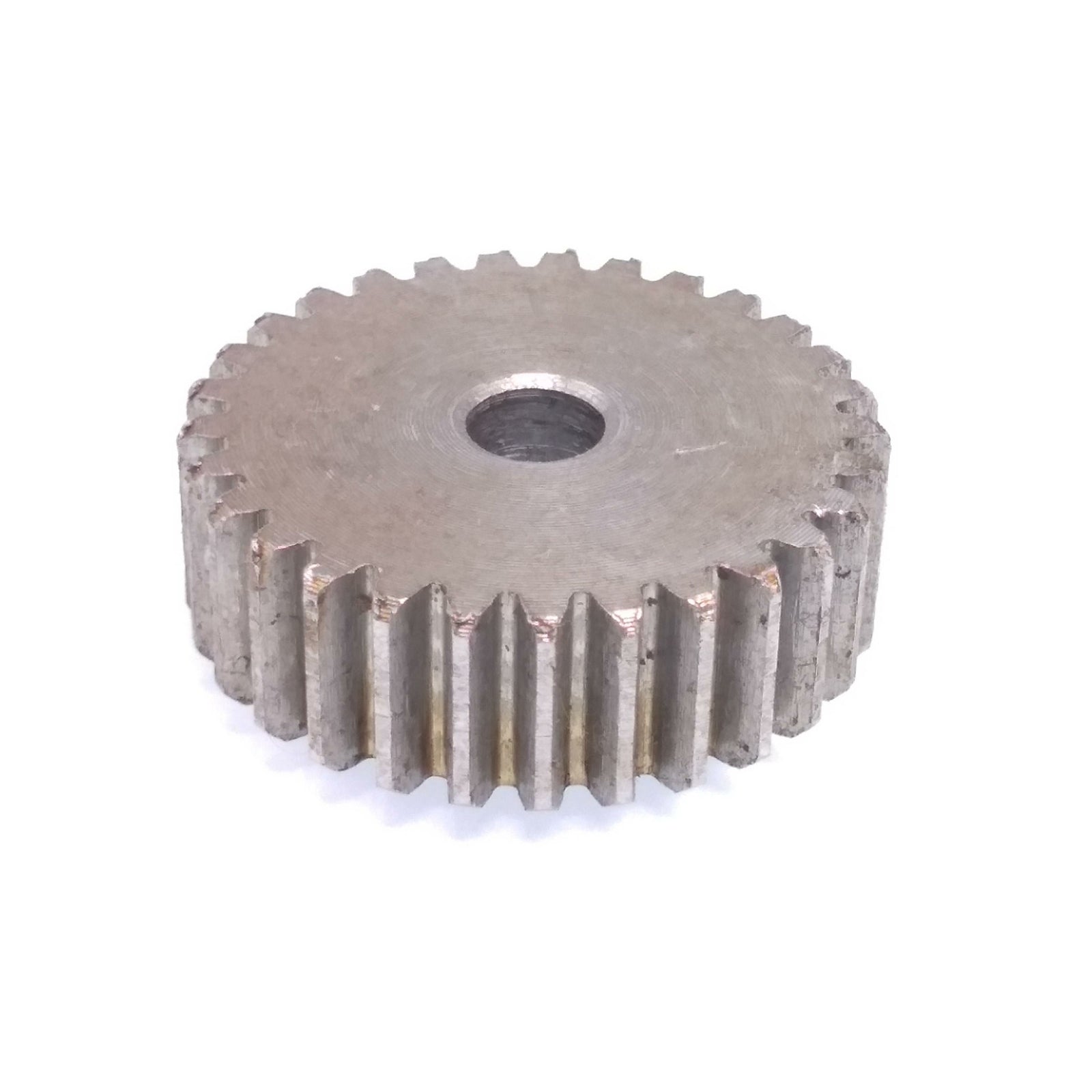 2pcs 1 Mod 30T Spur Gear 45# Steel Motor Pinion Gear Thickness 10mm