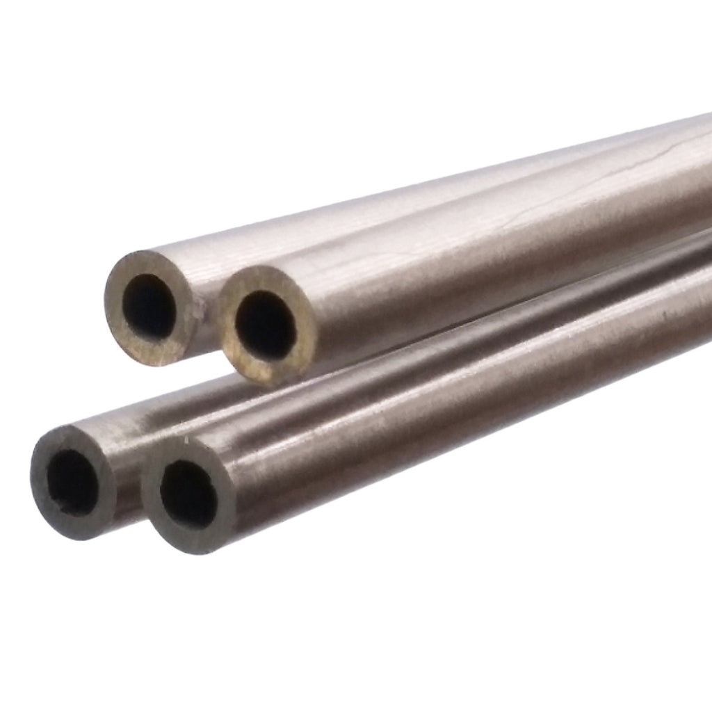 US Stock 4pcs OD 5mm ID 3mm Length 250mm 304 Stainless Steel Capillary Tube