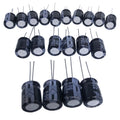 US Stock 50pcs Electrolytic Capacitors 220uF 220mfd 50V +105℃ Radial 10 x 13mm