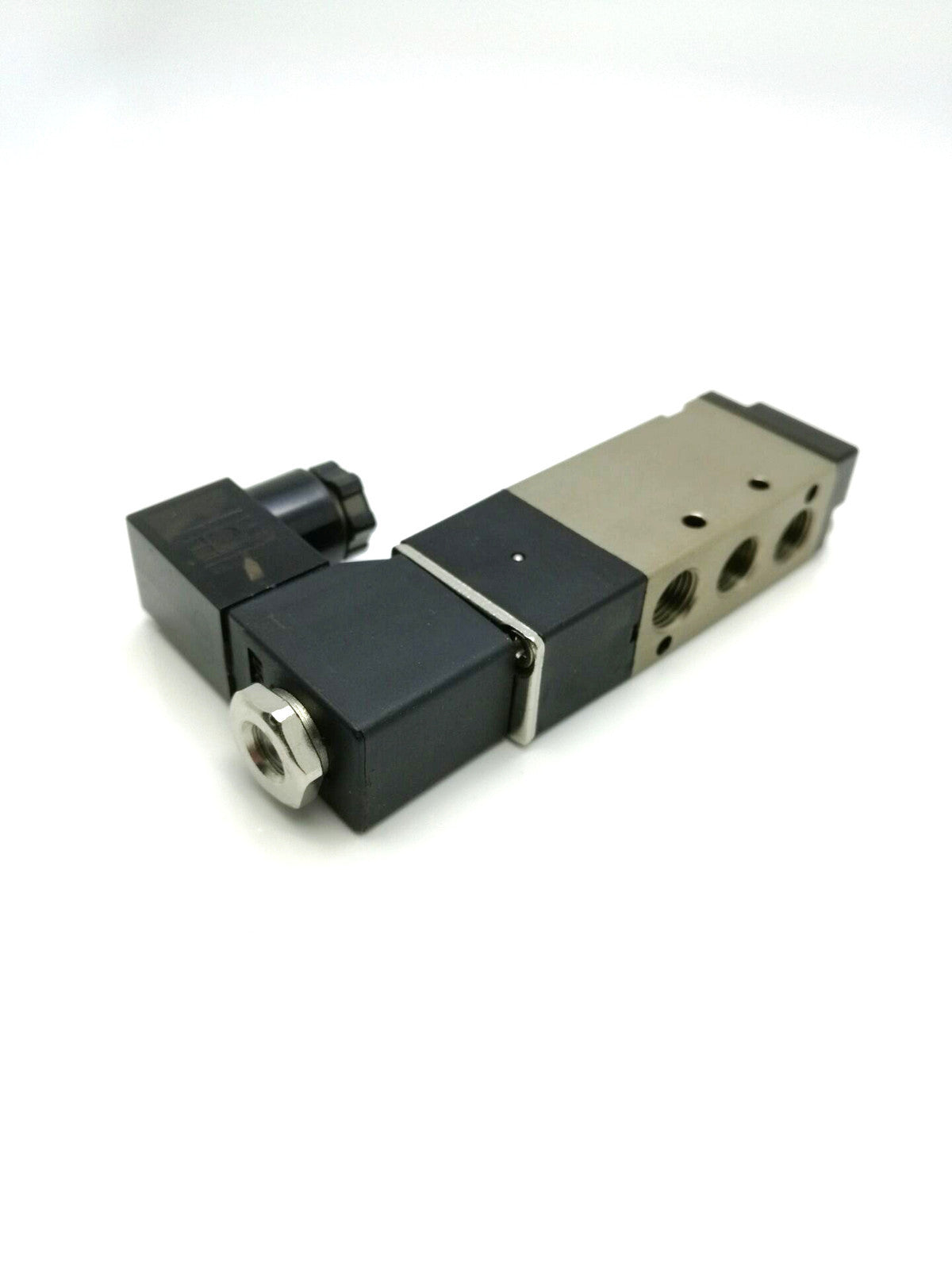 US Stock 4V110-06 DC 12V 5 Way 2 Position 1/8" Pneumatic Solenoid Valve 1/8 inch