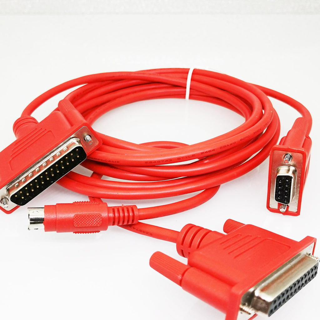 US Stock SC09 PLC Cable MELSEC FX & A series PLC RS422 Adapter 2m